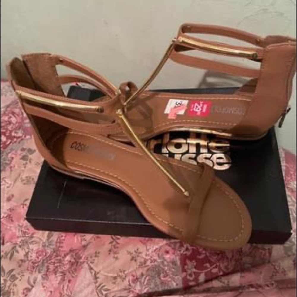 Brown sandals